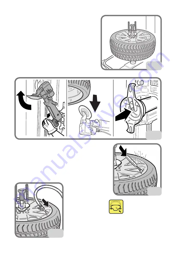 Corghi Artiglio Master J Operator'S Manual Download Page 54