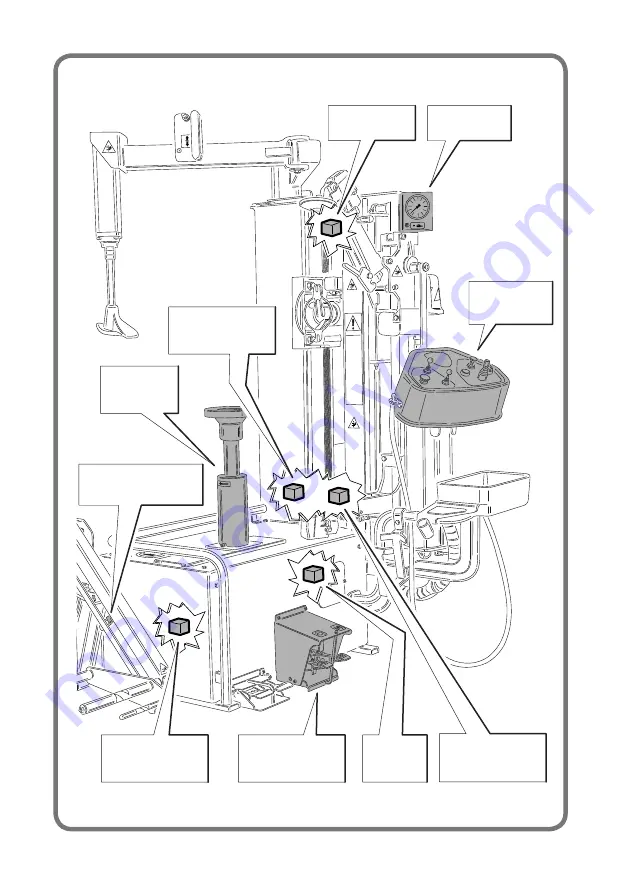 Corghi Artiglio Master J Operator'S Manual Download Page 168