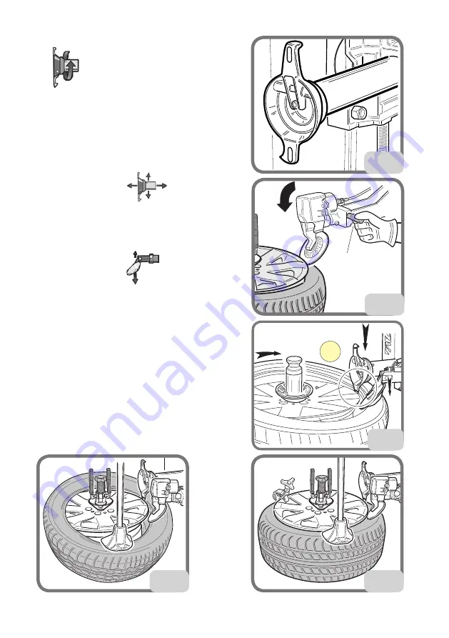 Corghi Artiglio Master J Operator'S Manual Download Page 226