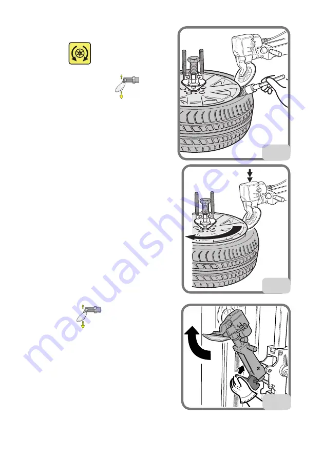 Corghi Artiglio Master J Operator'S Manual Download Page 308