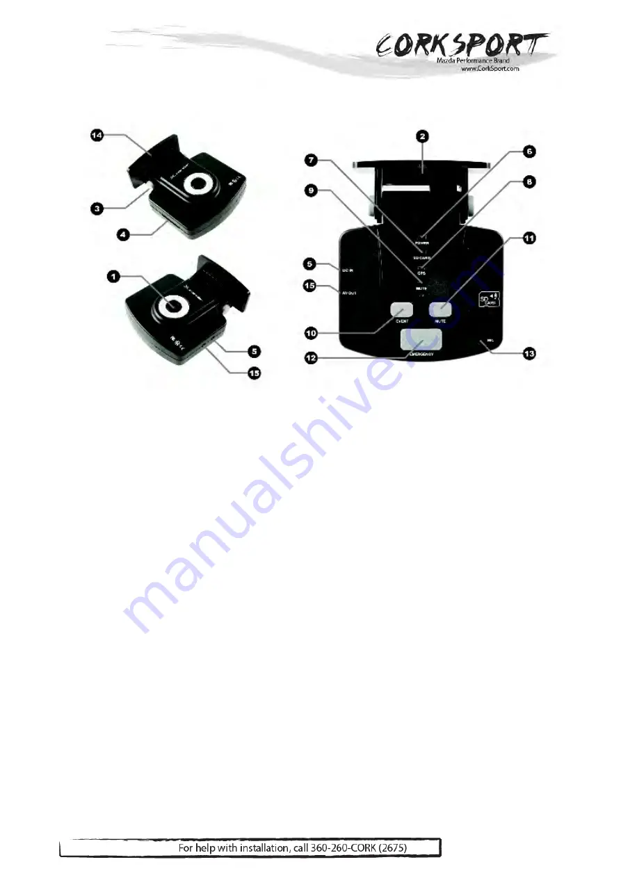 Corksport X-Corder SZ-1000 User Manual Download Page 4