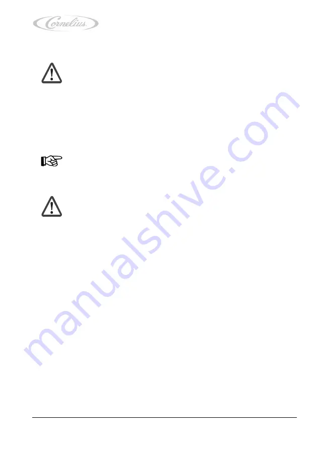 Cornelius 221000414x Installation And Service Manual Download Page 41