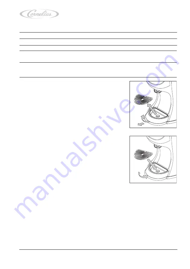 Cornelius 221000414x Installation And Service Manual Download Page 47