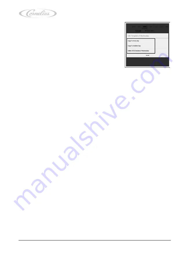 Cornelius 221000414x Installation And Service Manual Download Page 85