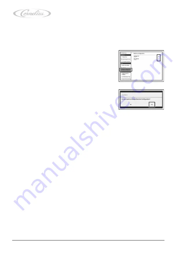 Cornelius 221000414x Installation And Service Manual Download Page 86