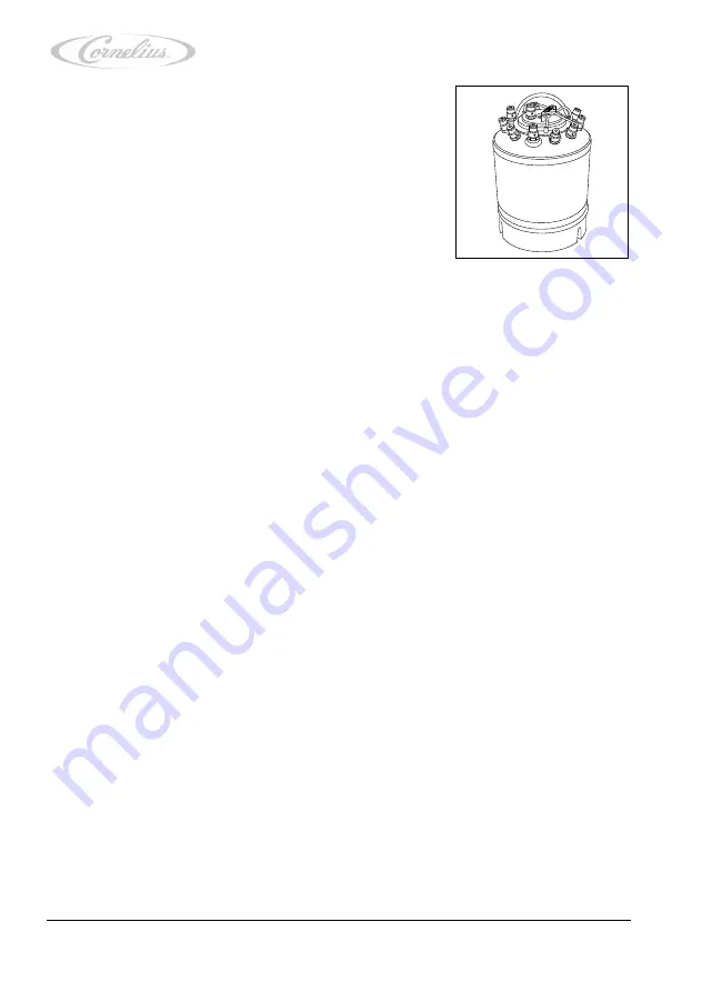 Cornelius 221000414x Installation And Service Manual Download Page 92