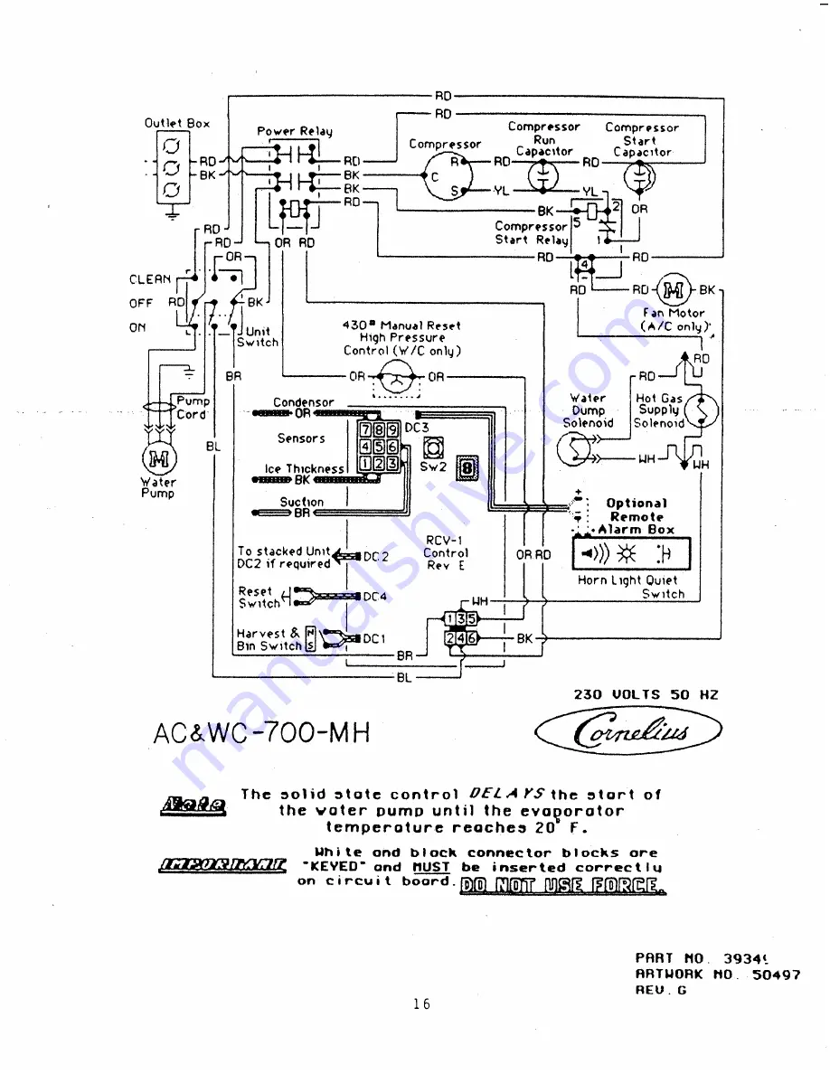 Cornelius 700 - Series Скачать руководство пользователя страница 17