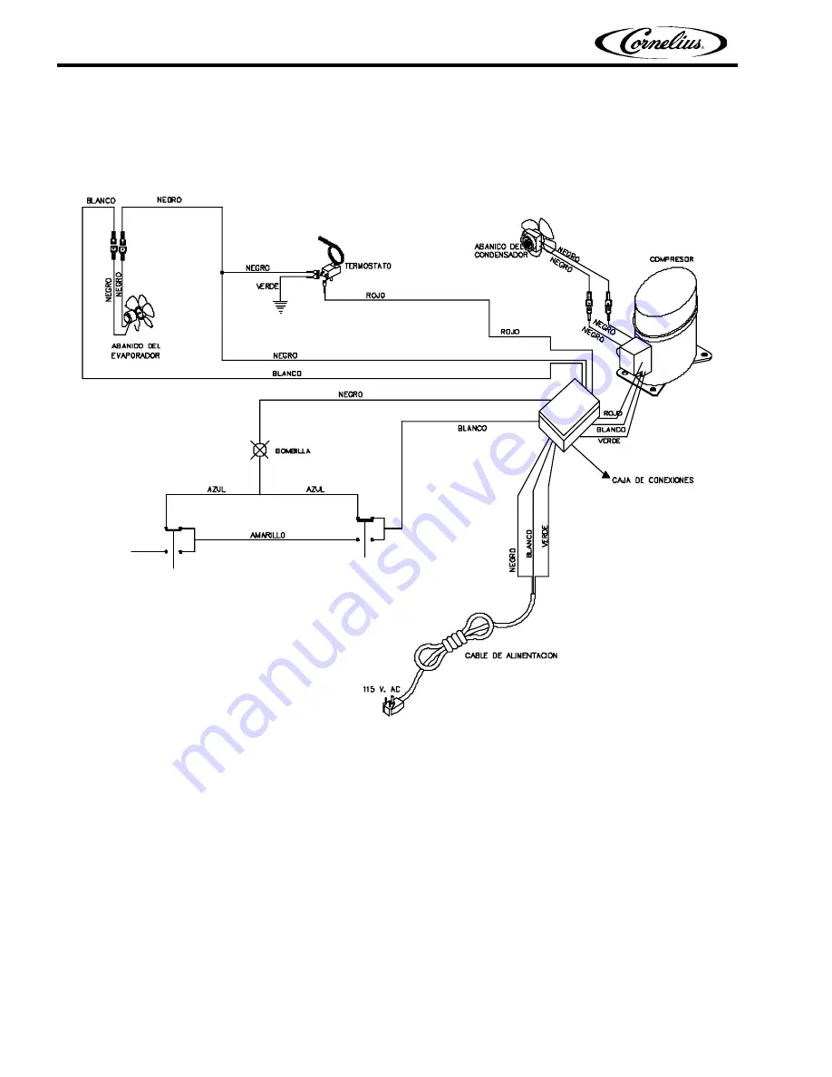 Cornelius COR15BBCD Service Manual Download Page 16