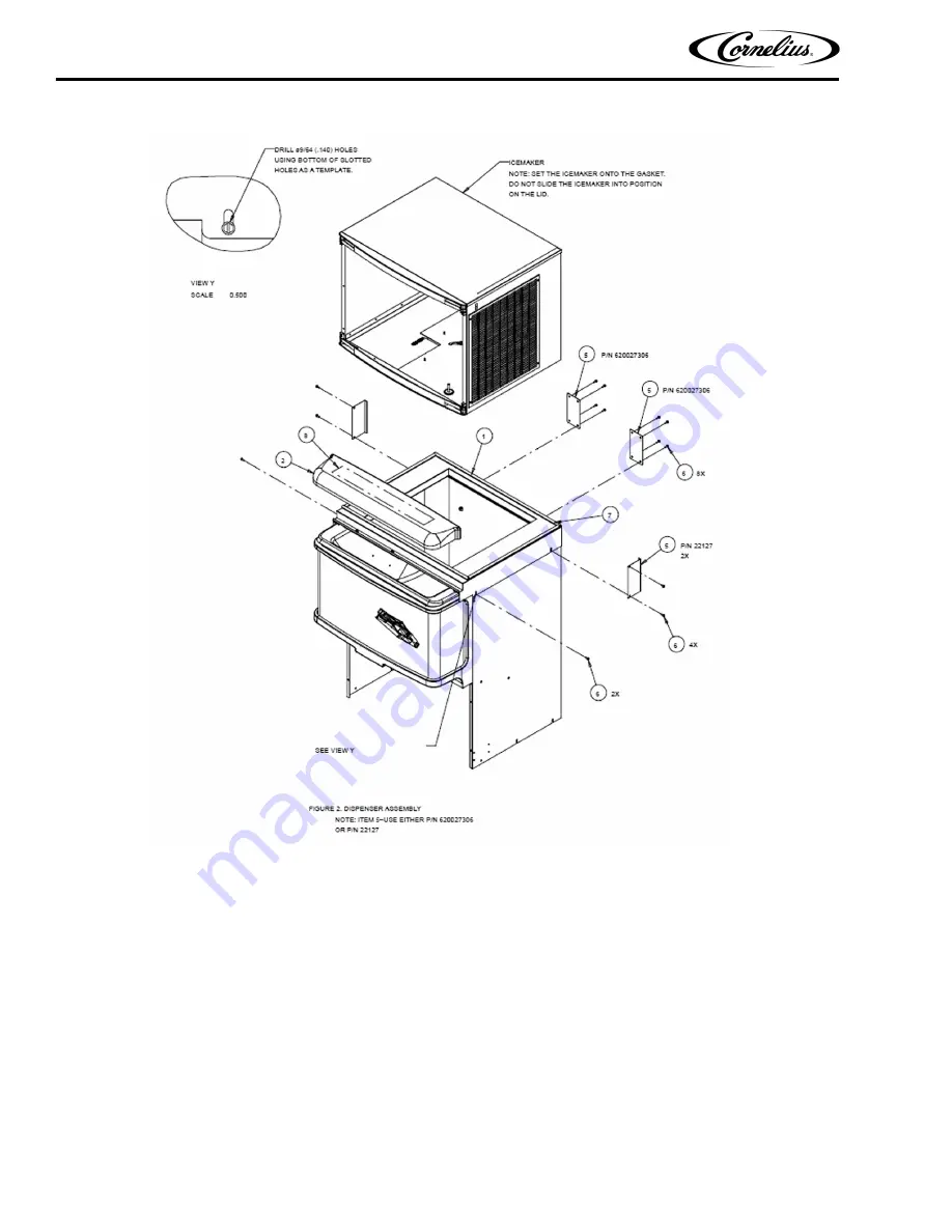 Cornelius ED 175 Installation Instructions Manual Download Page 6