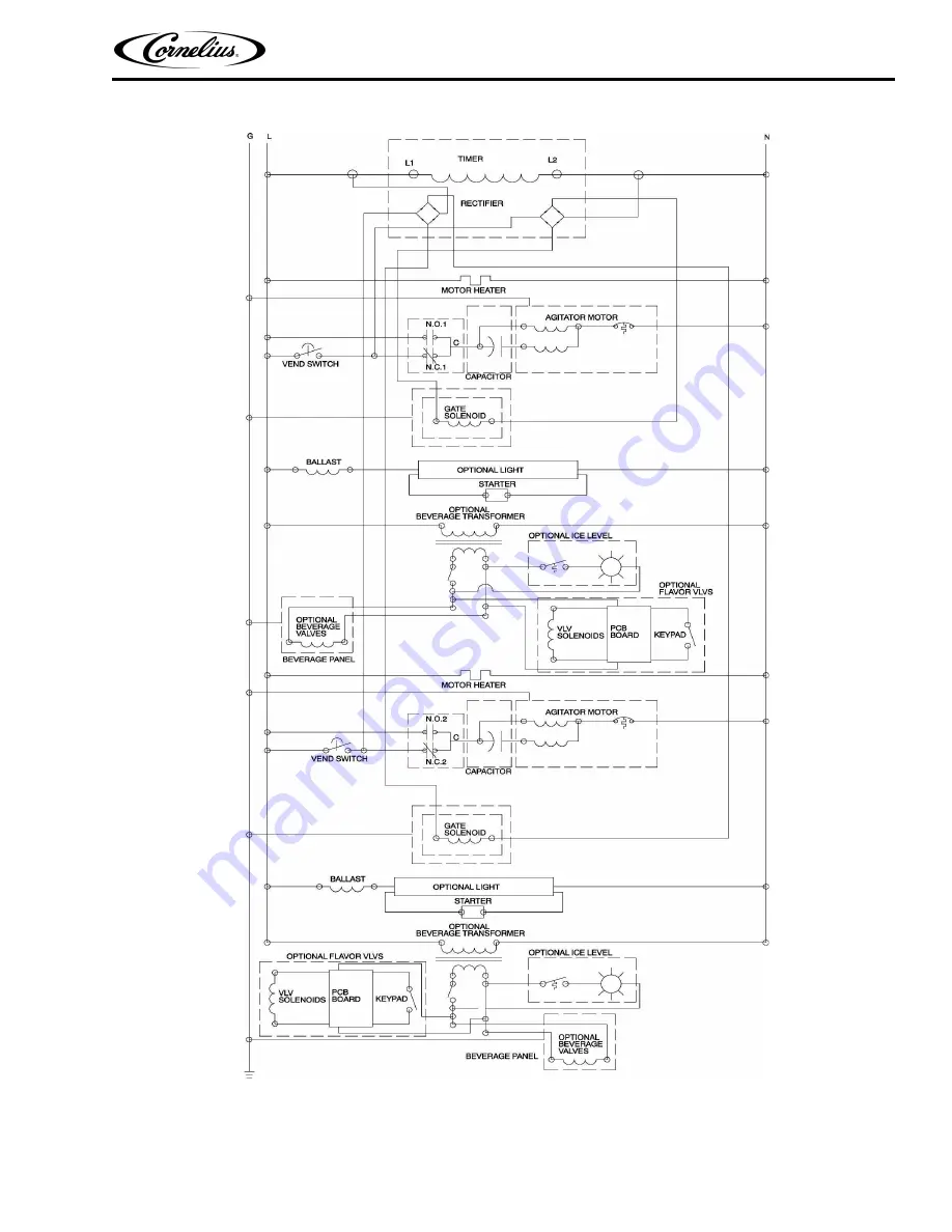 Cornelius ED 300 BC Installation Manual Download Page 20