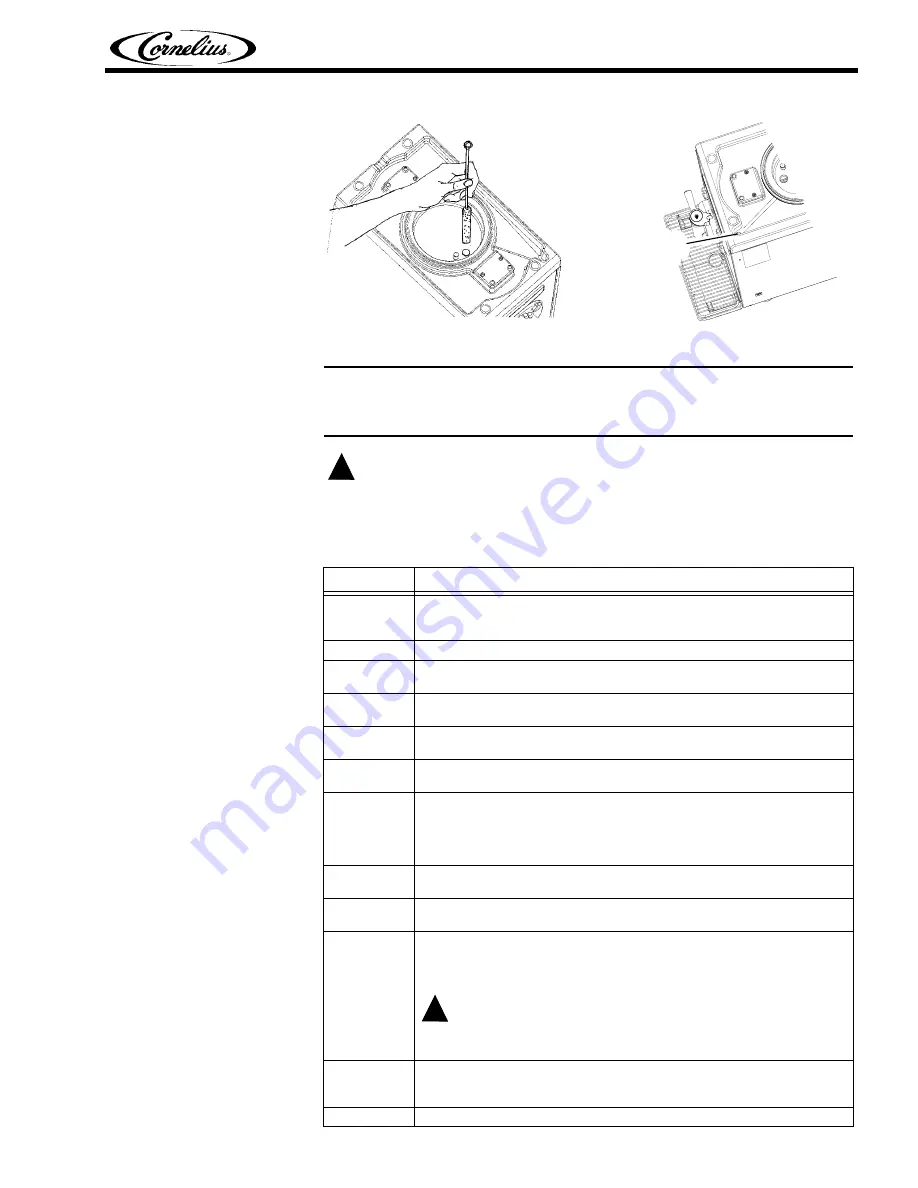 Cornelius signature Service Manual Download Page 19