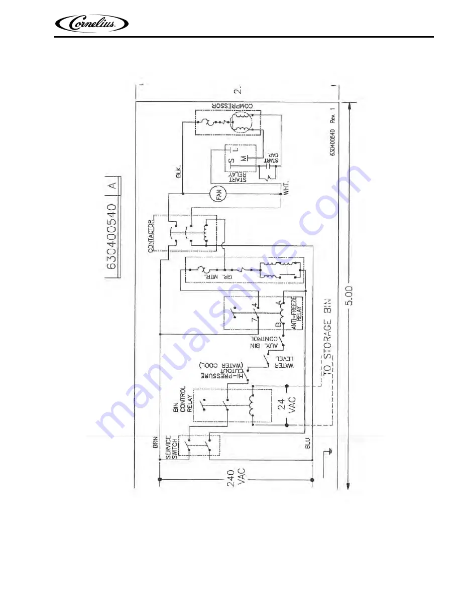 Cornelius UC 700 Series Installation & Service Manual Download Page 29