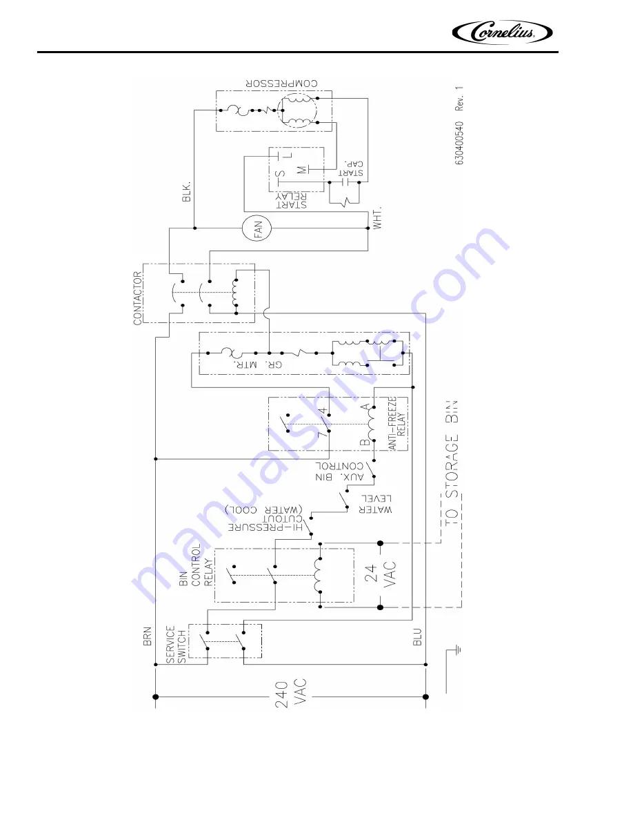 Cornelius UCR 700 Series Скачать руководство пользователя страница 25