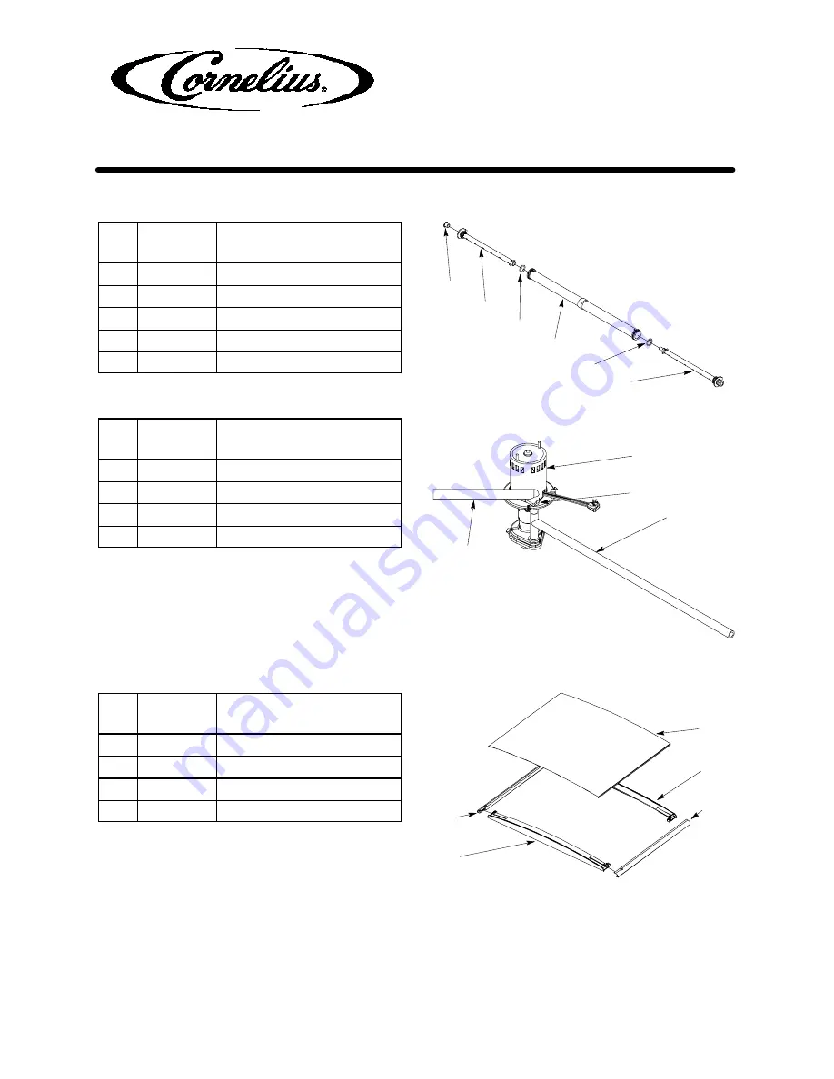 Cornelius XTREME 631812001 Illustrated Parts List Download Page 10