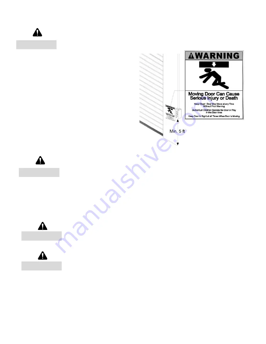 CornellCookson FS-150EP Series Installation Instructions And Operation Manual Download Page 10