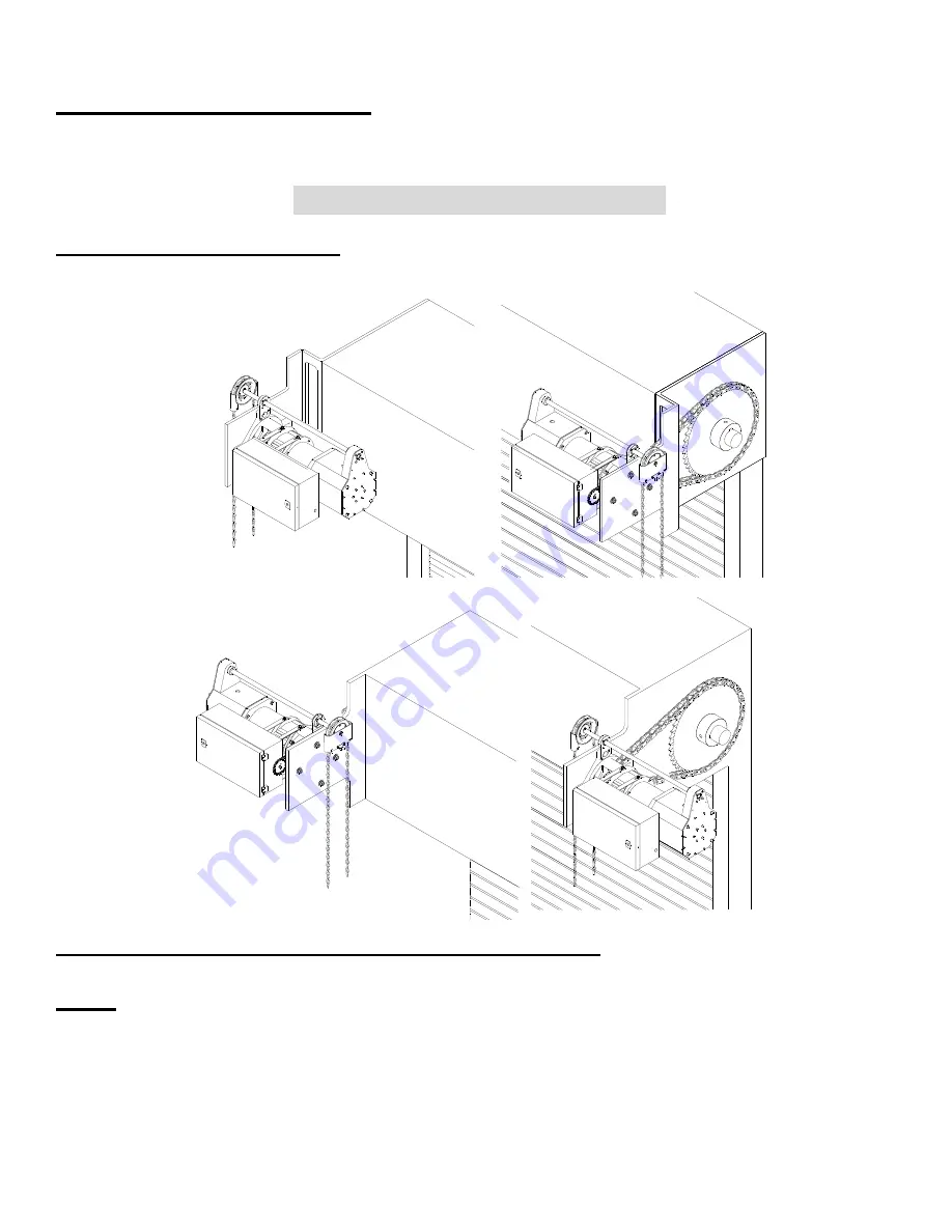 CornellCookson SGHN4-300 E Series Installation Instructions And Operation Manual Download Page 4