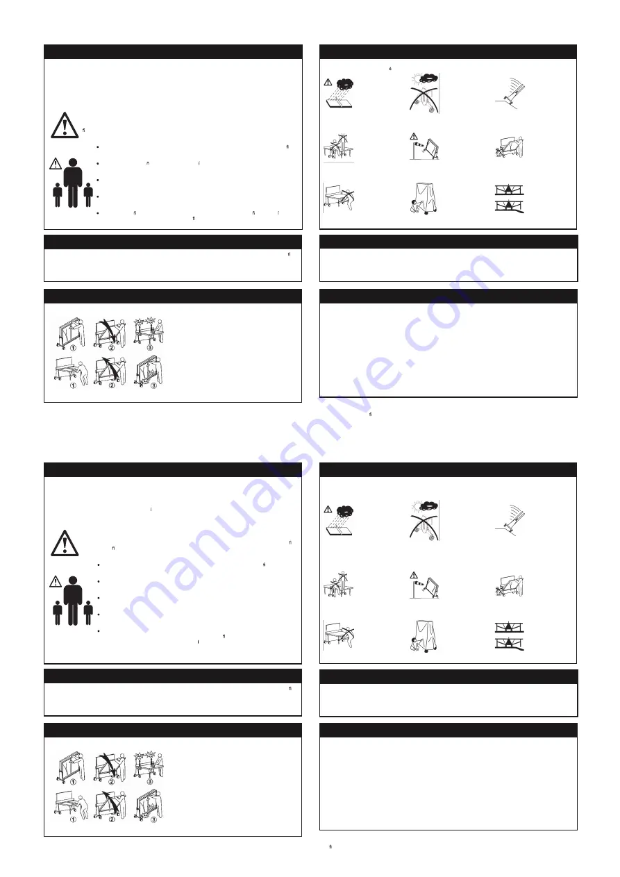 Cornilleau 117600 Assembly Instructions Manual Download Page 11