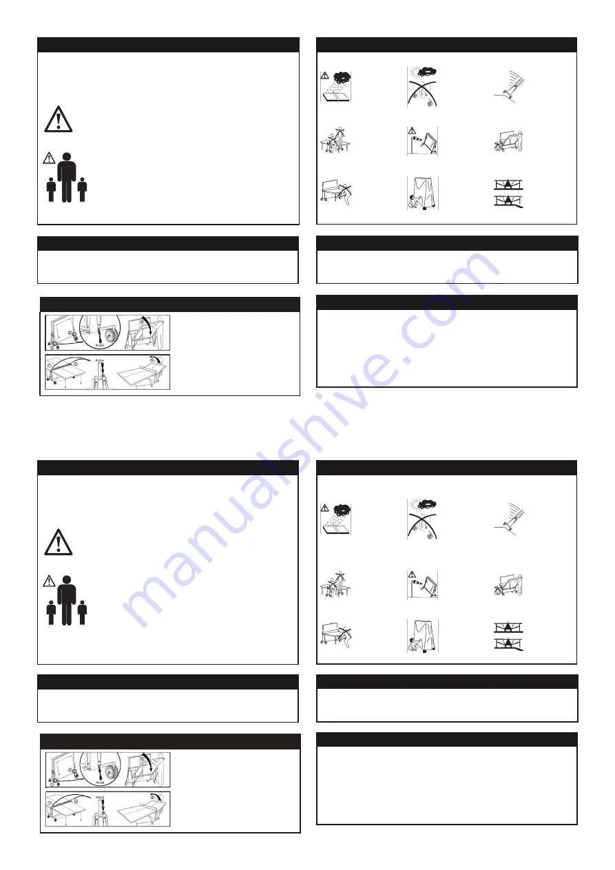 Cornilleau 131035 Manual Download Page 6