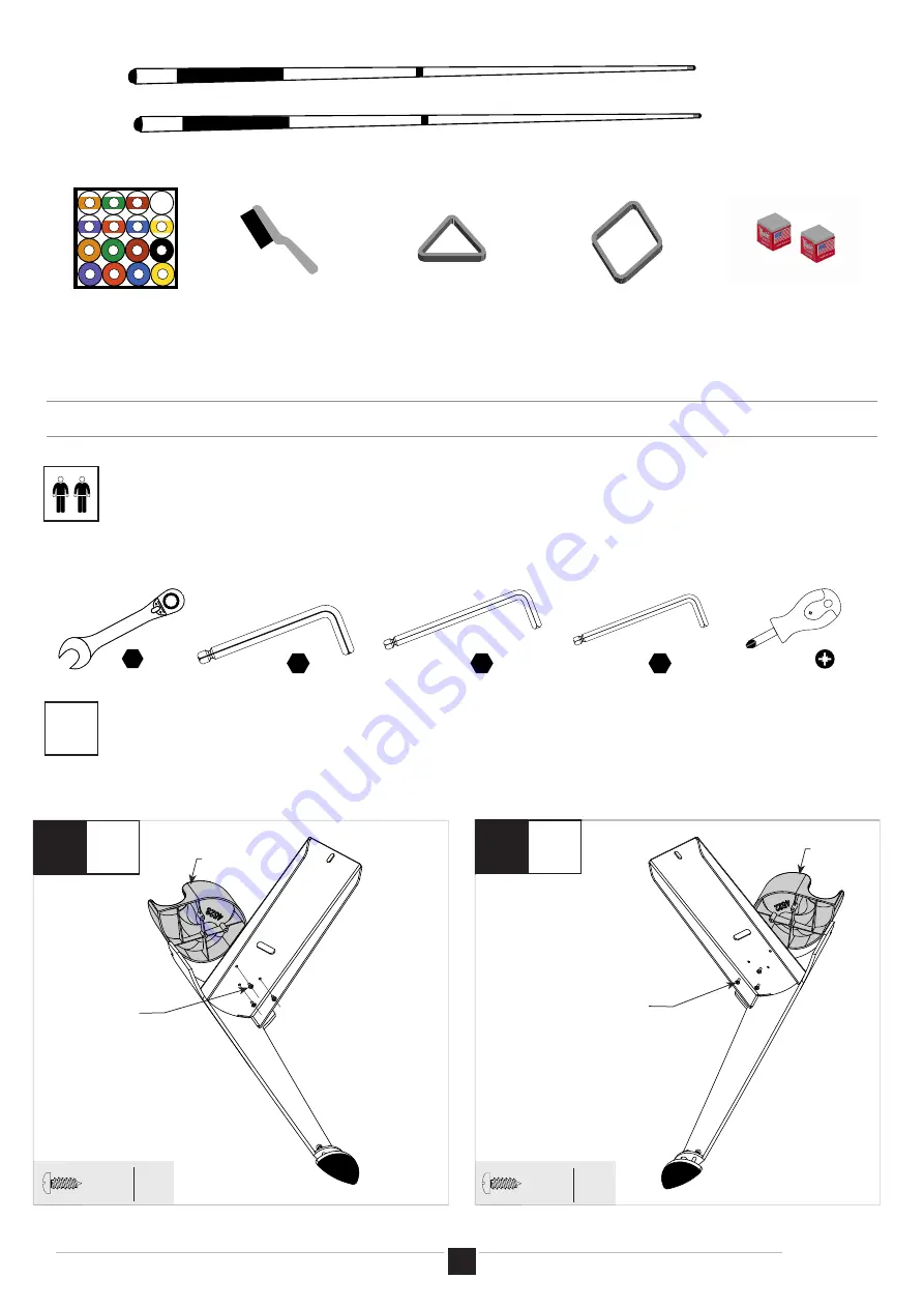 Cornilleau 213110 Скачать руководство пользователя страница 3