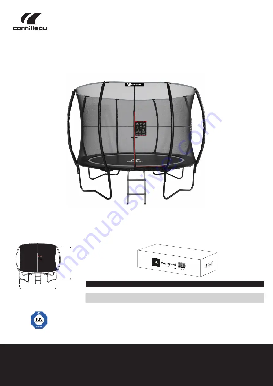 Cornilleau 311083 Assembly & Instruction Manual Download Page 1