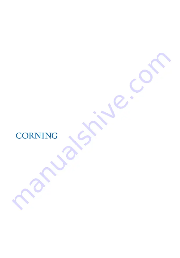 CORNING 6795-400D Instruction Manual Download Page 14