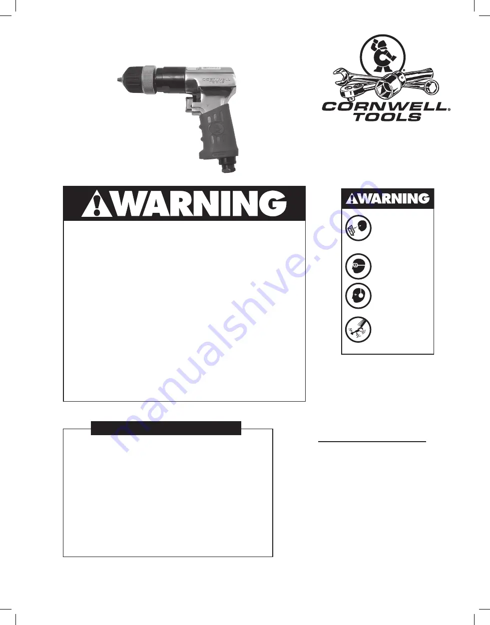 Cornwell Tools CAT-250HD Operating Instructions Download Page 1