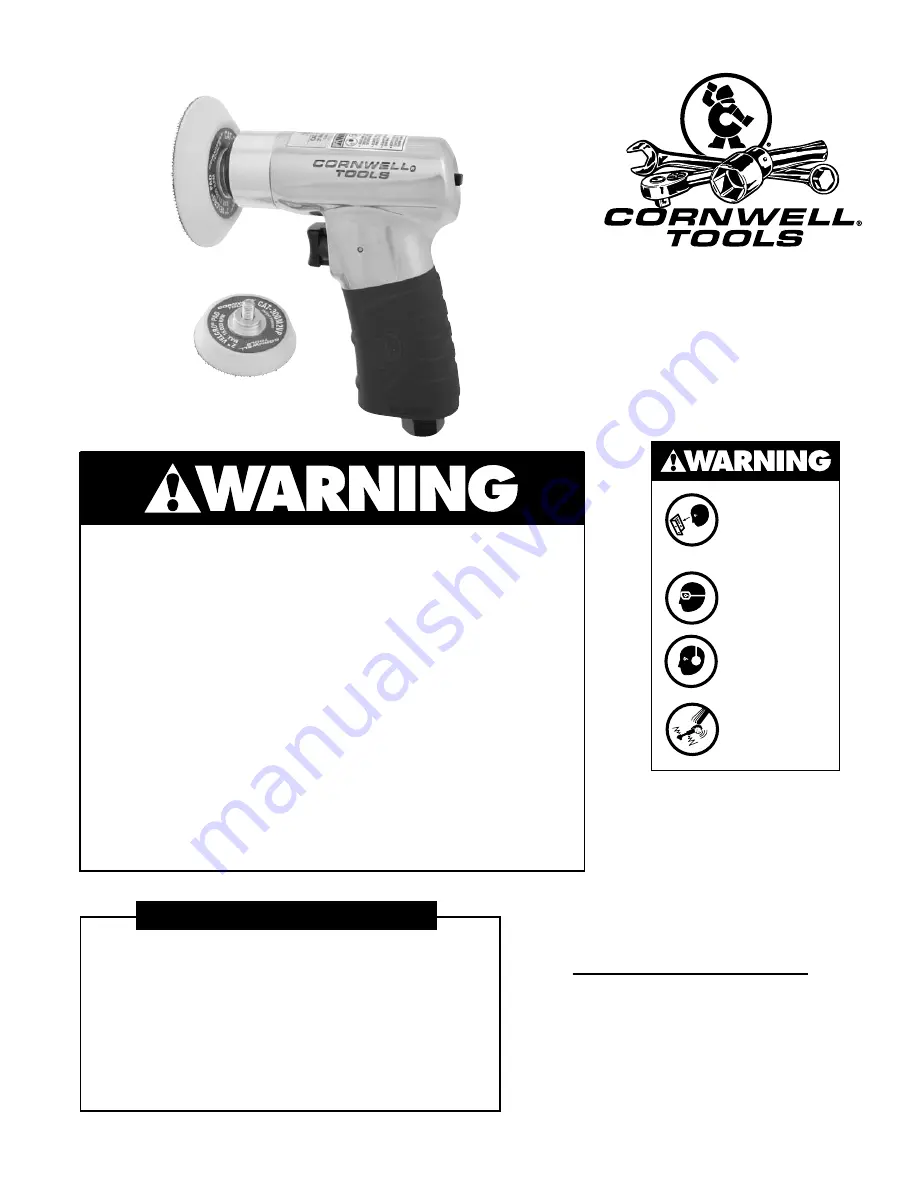 Cornwell Tools CAT-300MDAS Operating Instructions Download Page 1