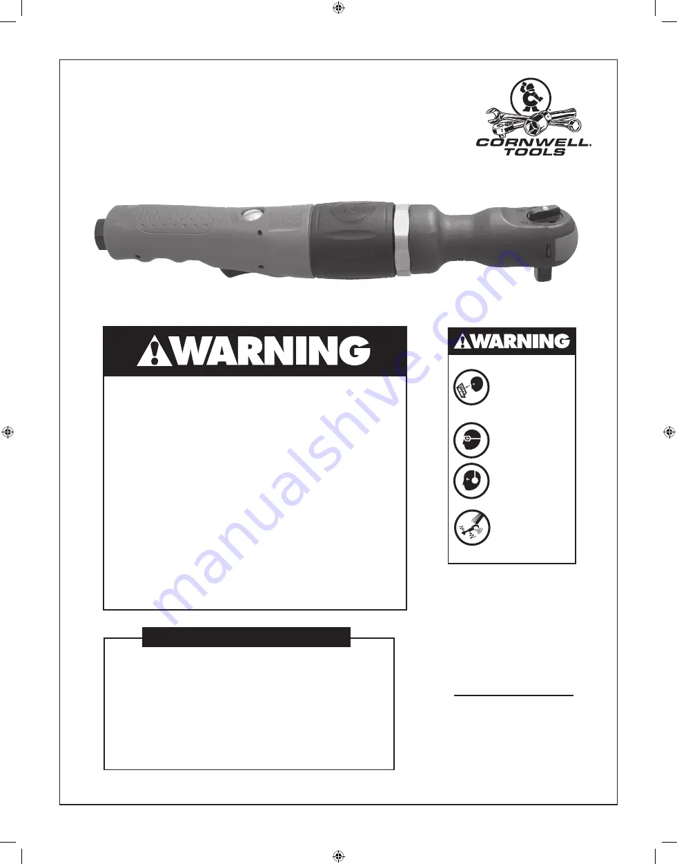 Cornwell Tools CAT-8000SD Operating Instructions Download Page 1