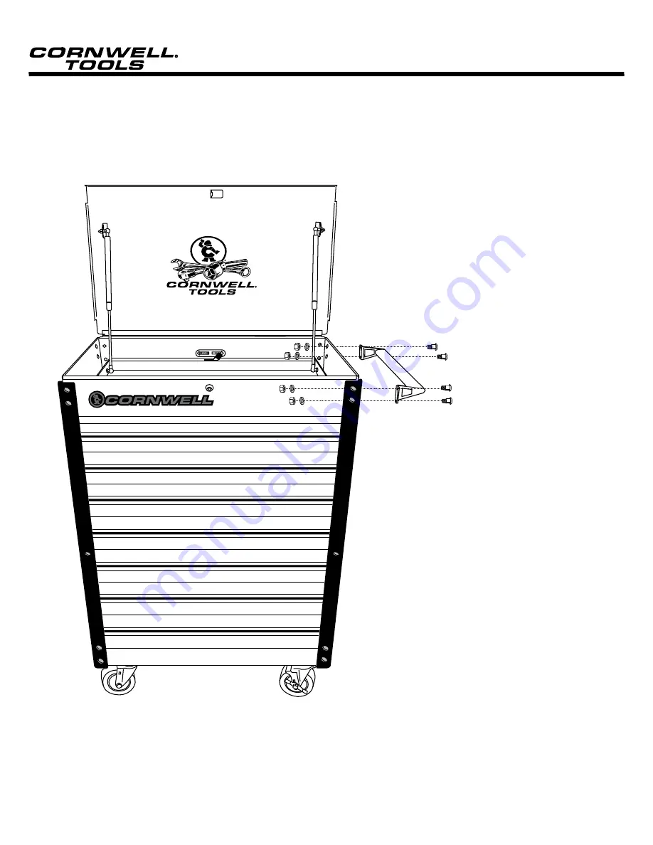 Cornwell Tools CTB-MM700BR Assembly Instructions Download Page 1