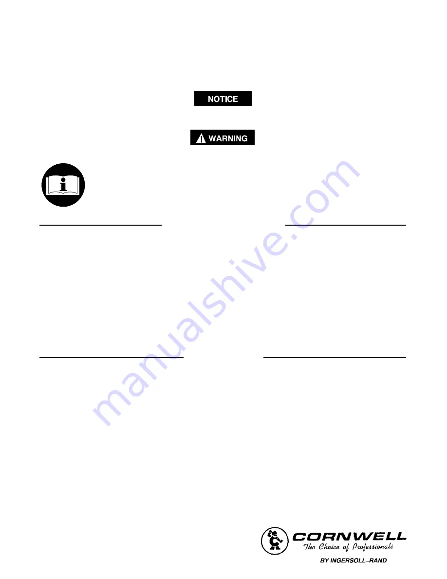 Cornwell Tools IR-C107XP Instructions Manual Download Page 1