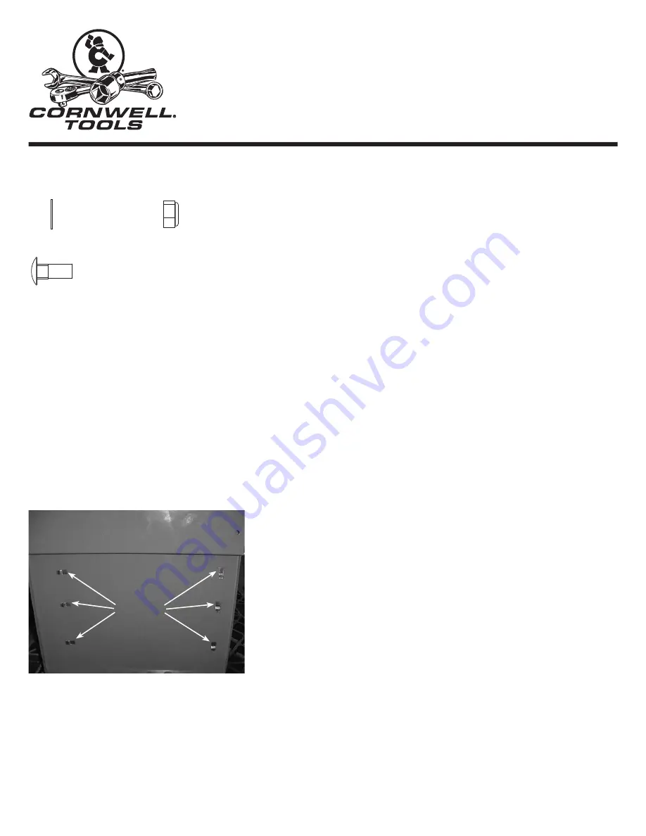 Cornwell Tools Pro CTB5DSTWHBLE Assembly Instructions Download Page 2