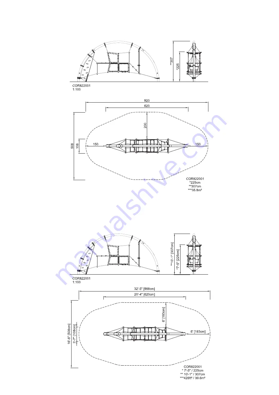 COROCORD PERFORMER ARCH 8220 Скачать руководство пользователя страница 3