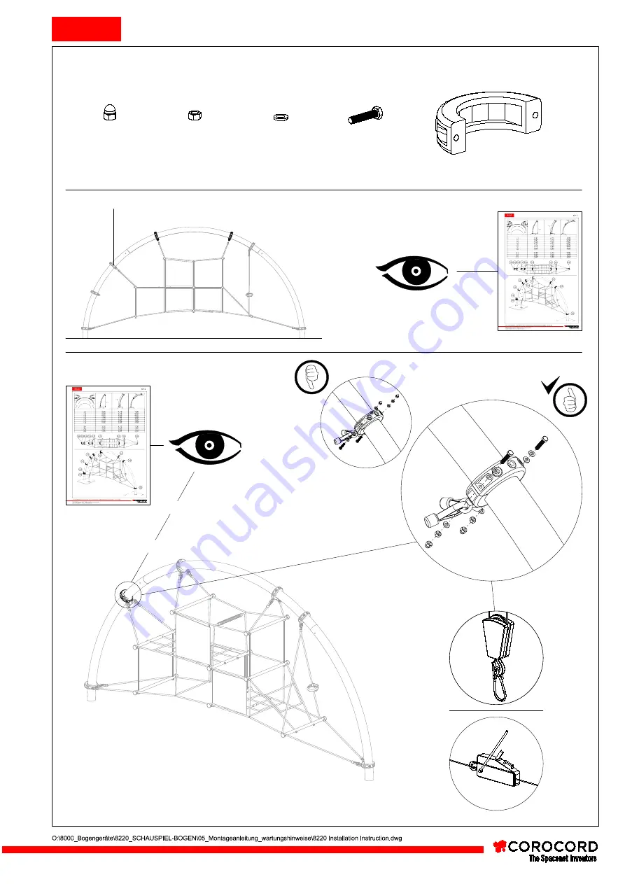 COROCORD PERFORMER ARCH 8220 Скачать руководство пользователя страница 12