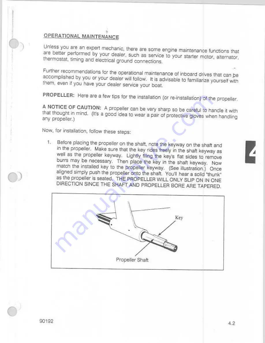 CORRECT CRAFT 1997 Ski Nautique Owner'S Manual Download Page 10