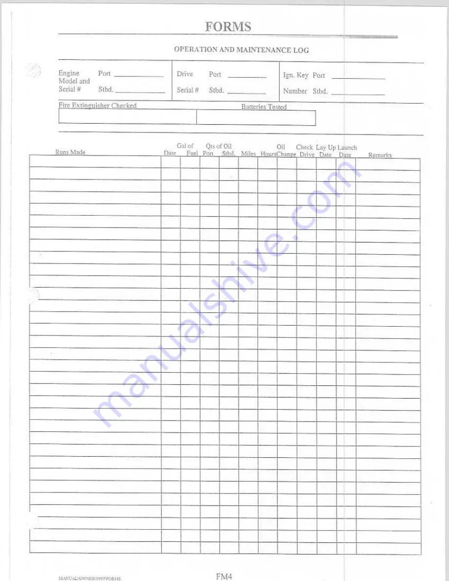 CORRECT CRAFT 1997 Ski Nautique Owner'S Manual Download Page 88