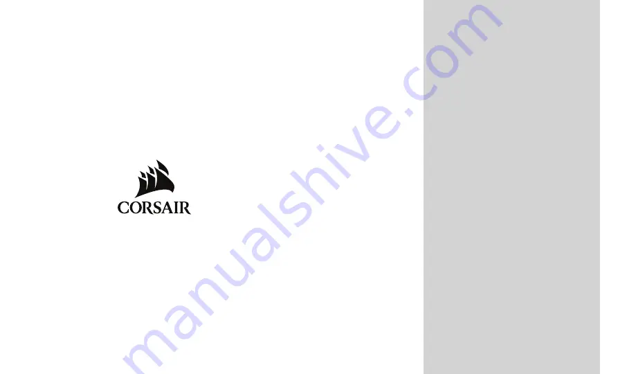 Corsair 837149 Manual Download Page 2