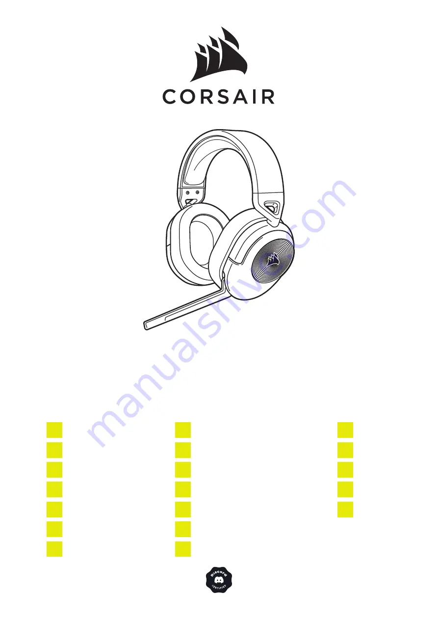 Corsair CA-9011290-EU Manual Download Page 1