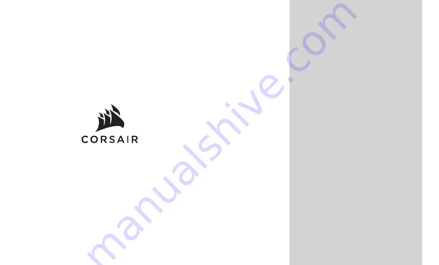 Corsair CH-9119010-FR Manual Download Page 2