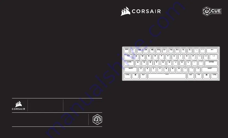 Corsair CH-9194010-NA Manual Download Page 1