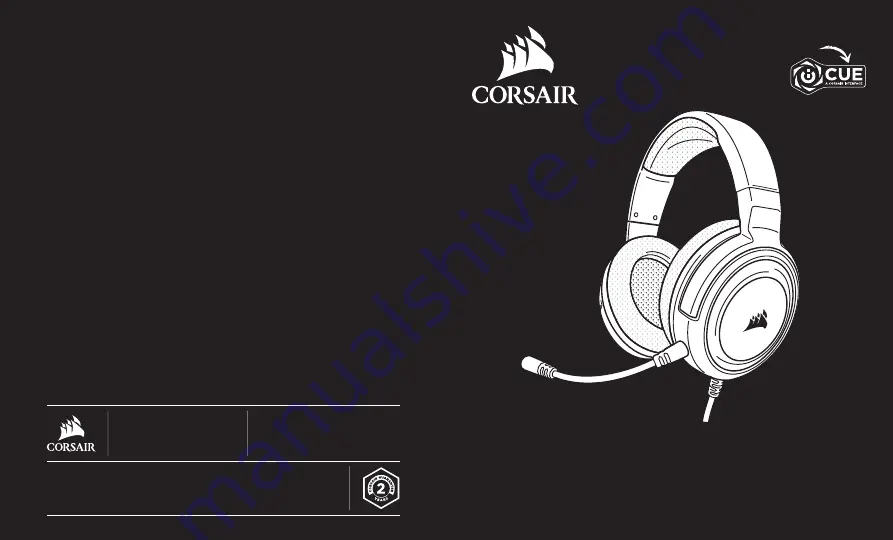 Corsair HS45 SURROUND Manual Download Page 1