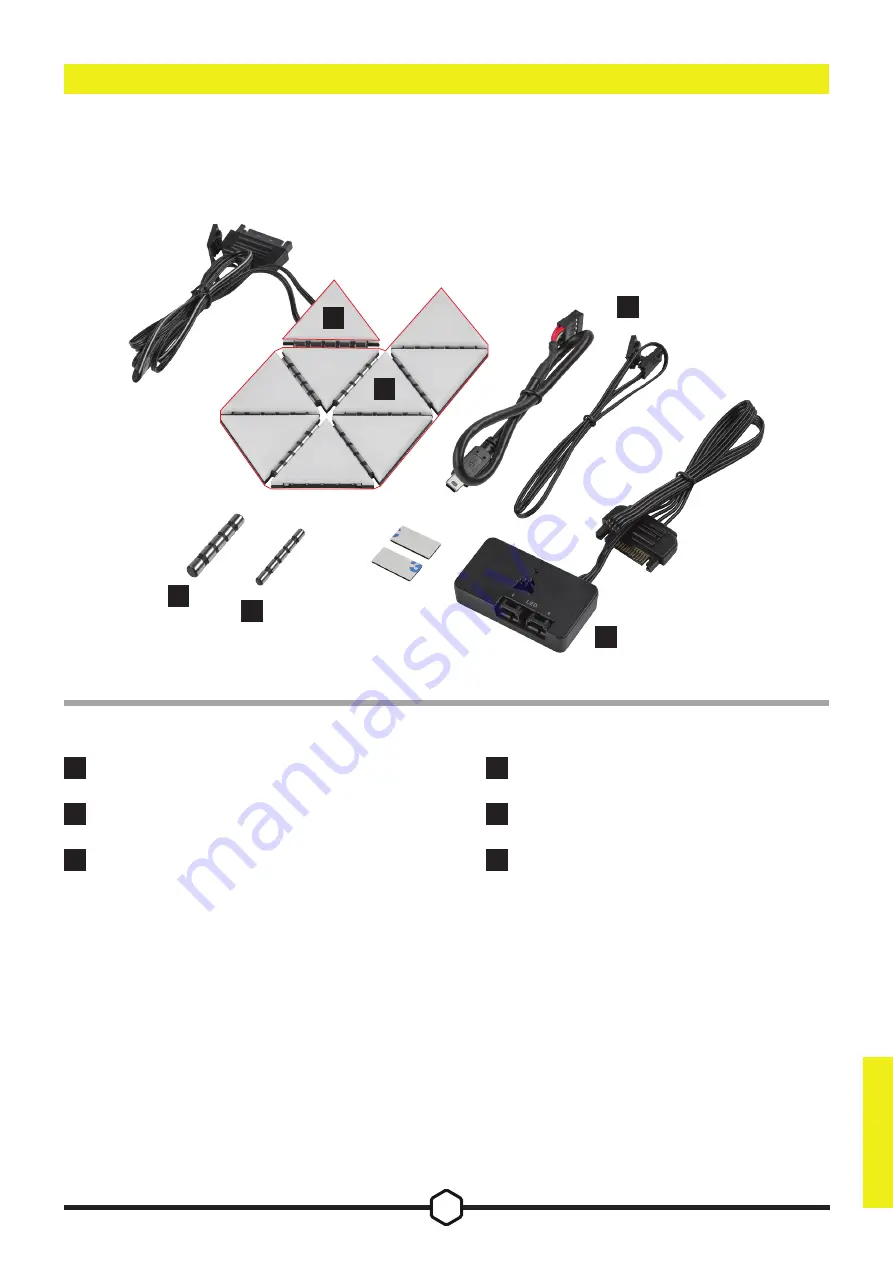 Corsair iCUE LC100 Manual Download Page 2