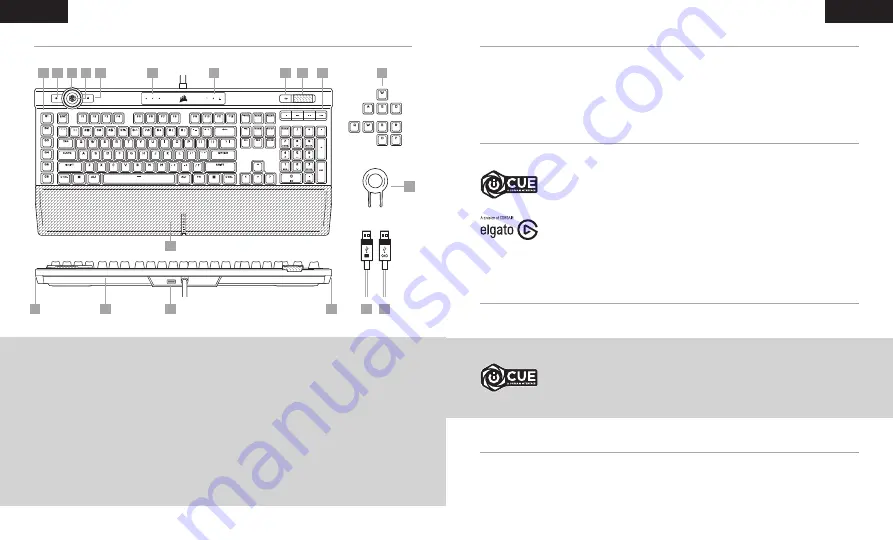 Corsair K100 RGB Manual Download Page 10