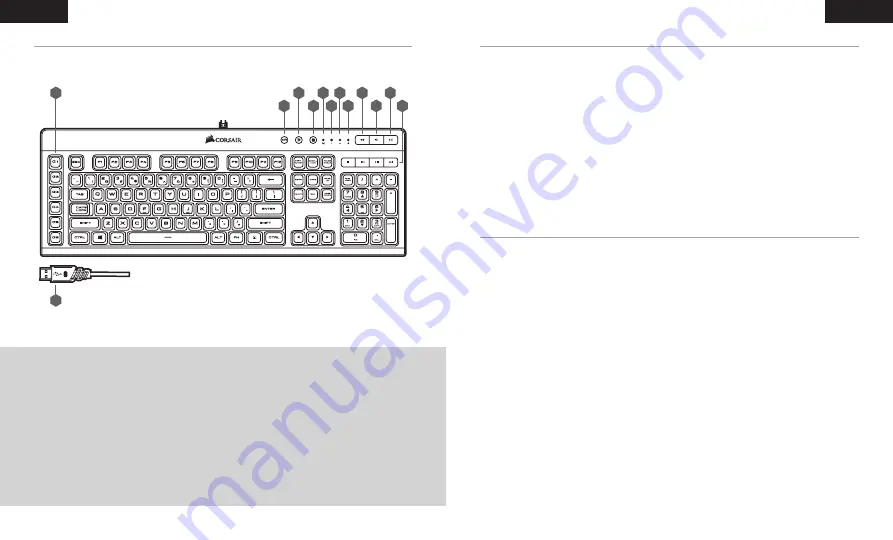 Corsair K55 RGB User Manual Download Page 10