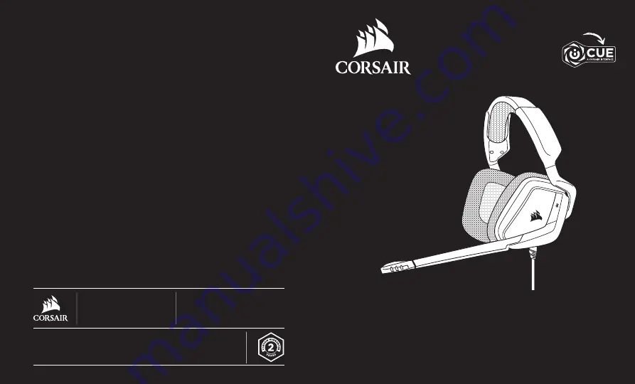 Corsair VOID ELITE SURROUND Manual Download Page 1