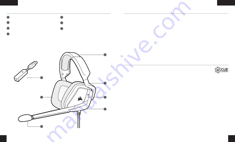 Corsair VOID ELITE SURROUND Скачать руководство пользователя страница 11