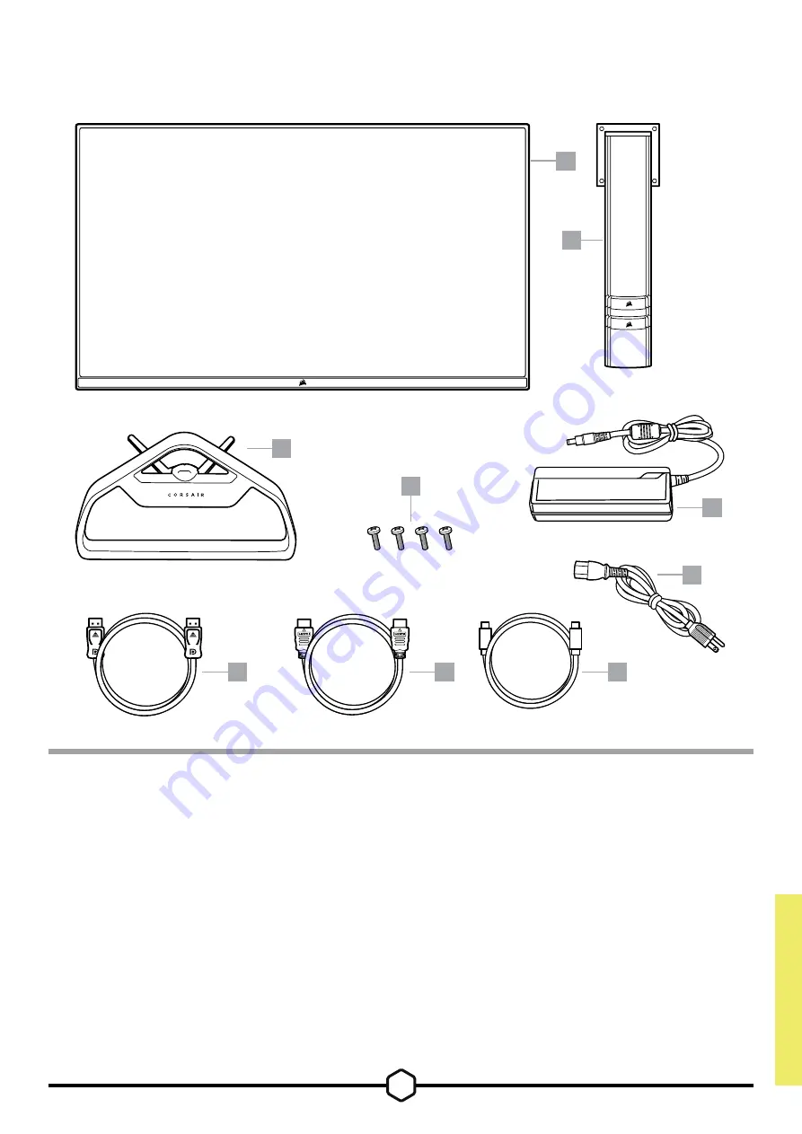 Corsair XENEON 32QHD165 Manual Download Page 4