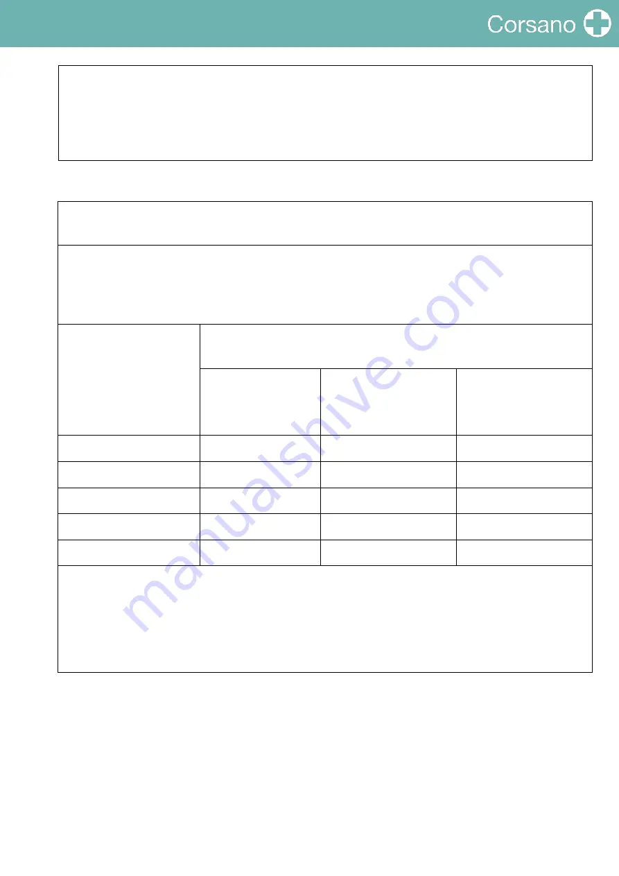 Corsano CardioWatch 287 Instruction Manual Download Page 46