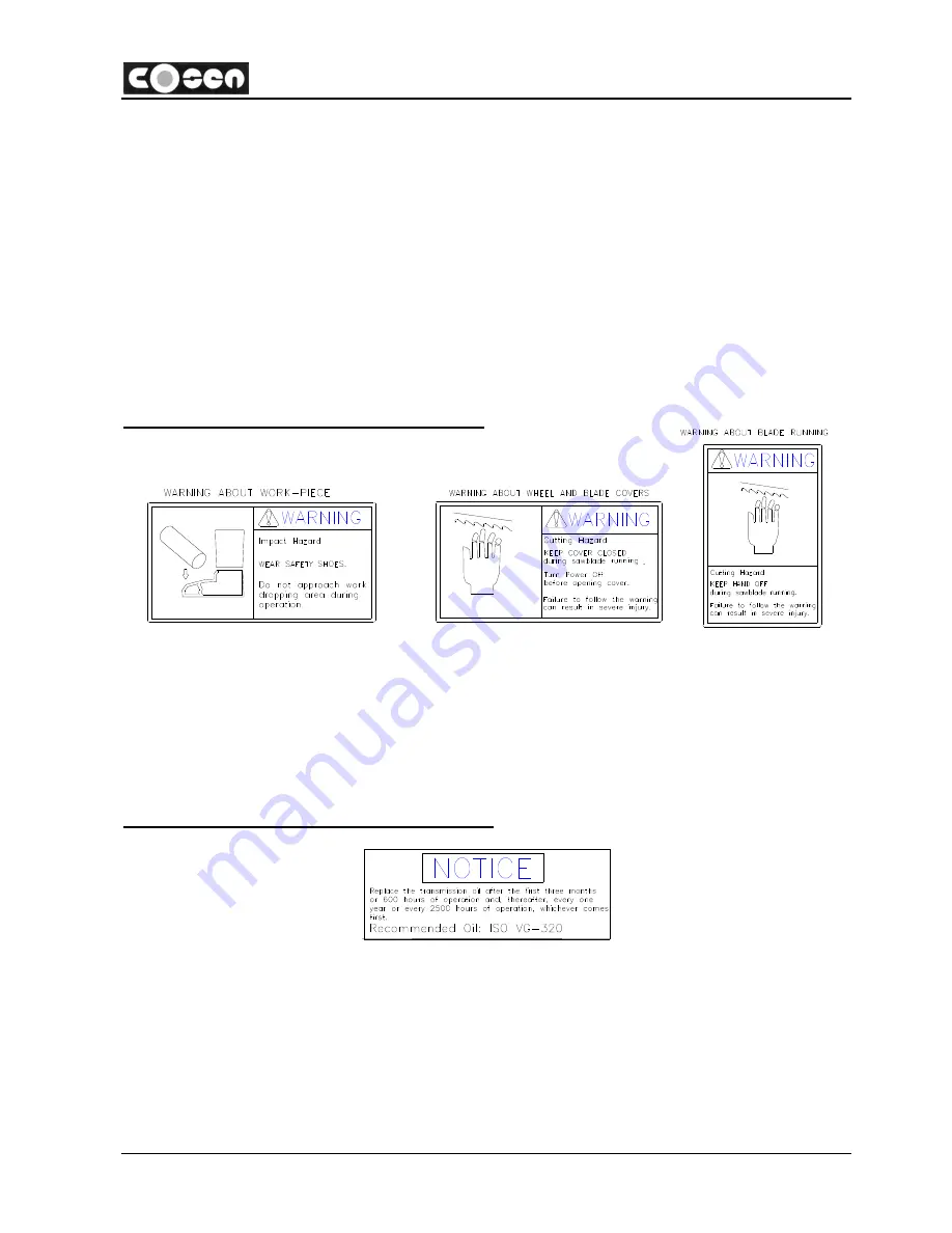 Cosen C-325NC Instruction Manual Download Page 24