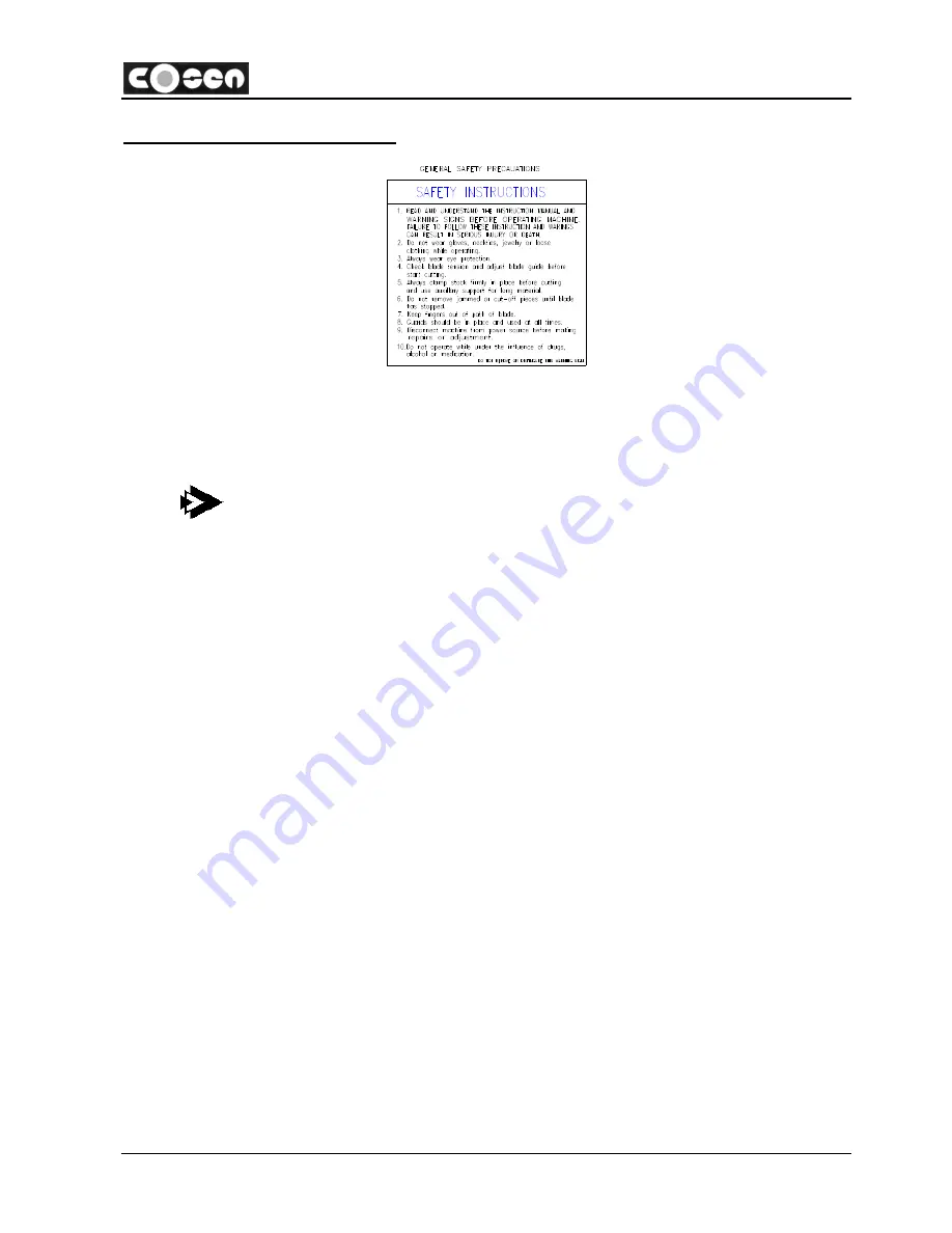 Cosen C-325NC Instruction Manual Download Page 25