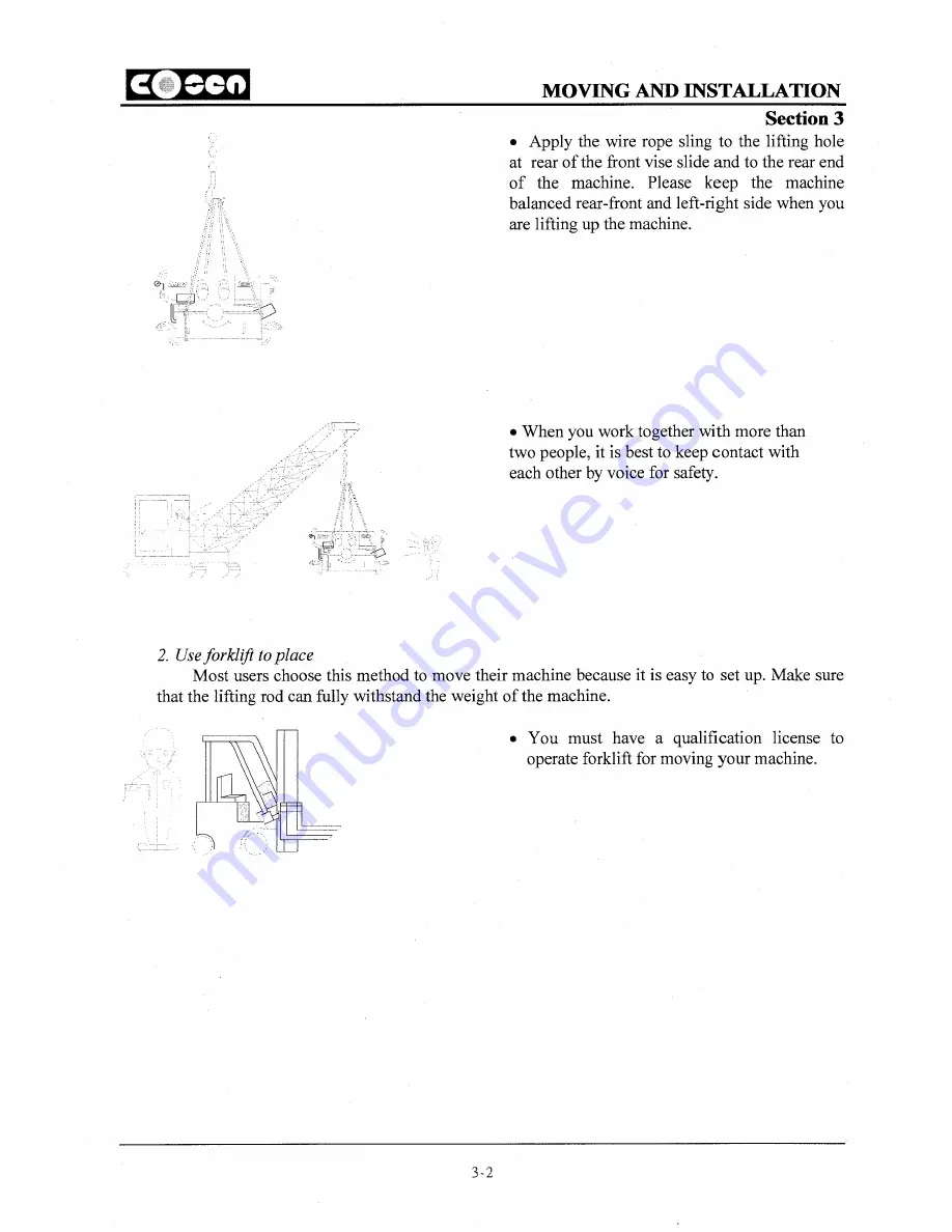 Cosen C-325NC Instruction Manual Download Page 28